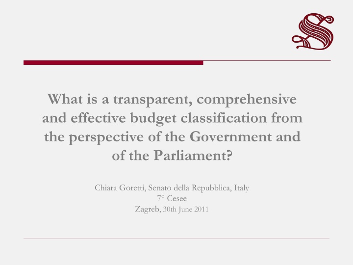 what is a transparent comprehensive and effective