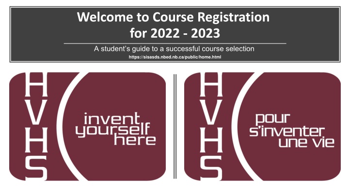 welcome to course registration for 2022 2023