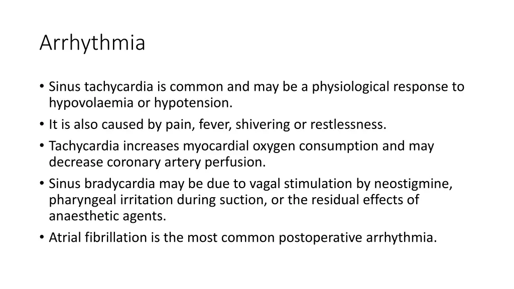 arrhythmia
