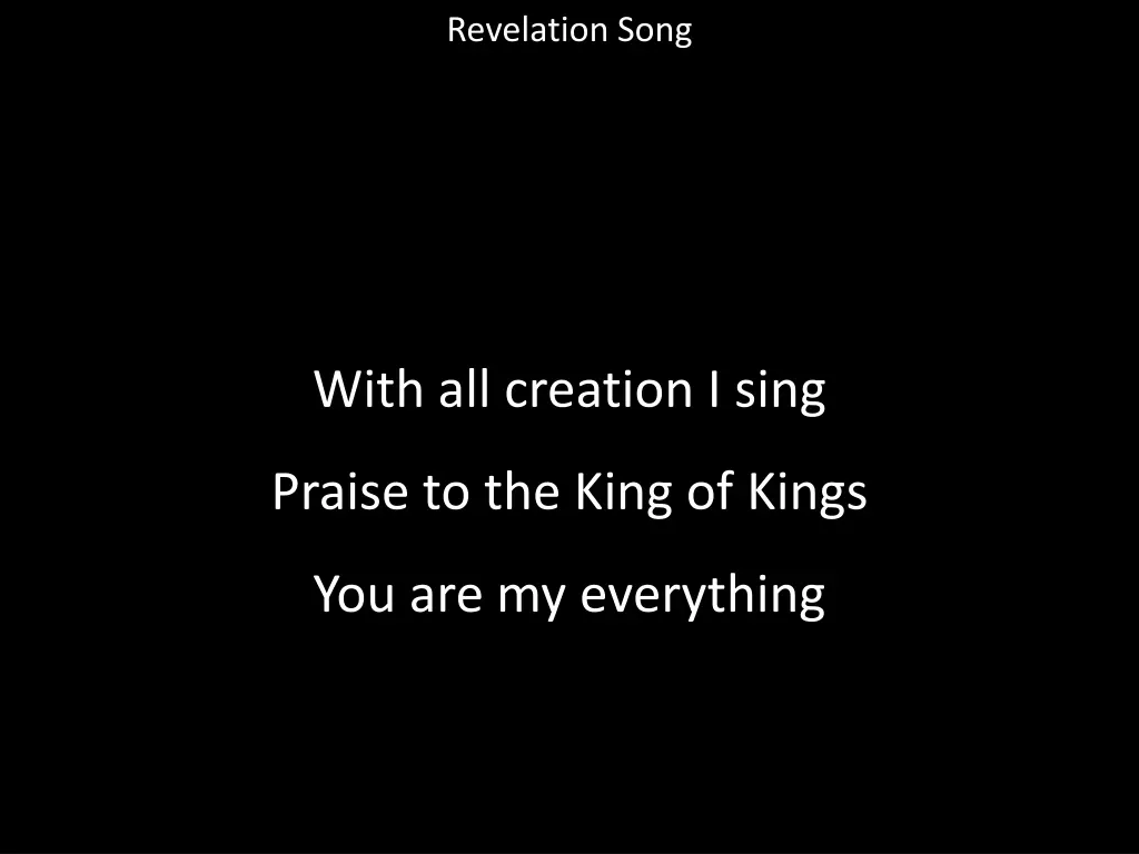 revelation song 10
