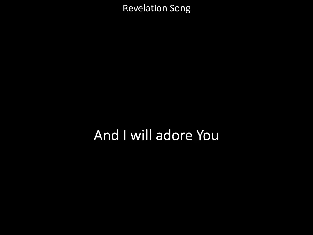 revelation song 11