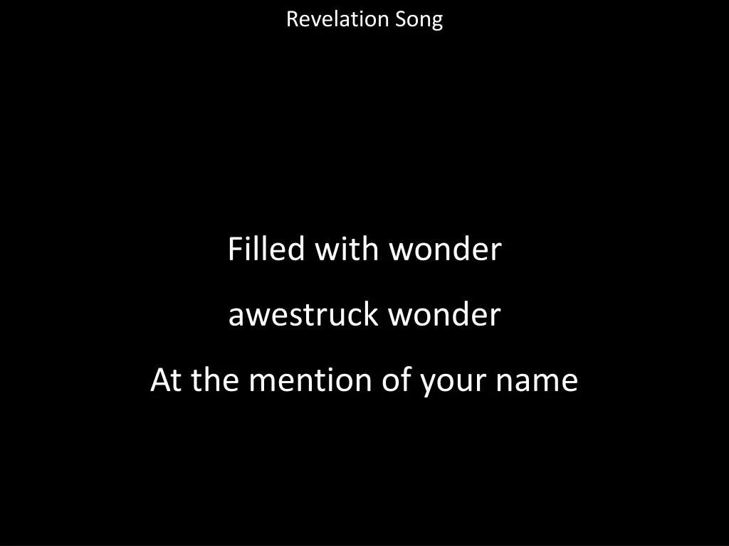 revelation song 13