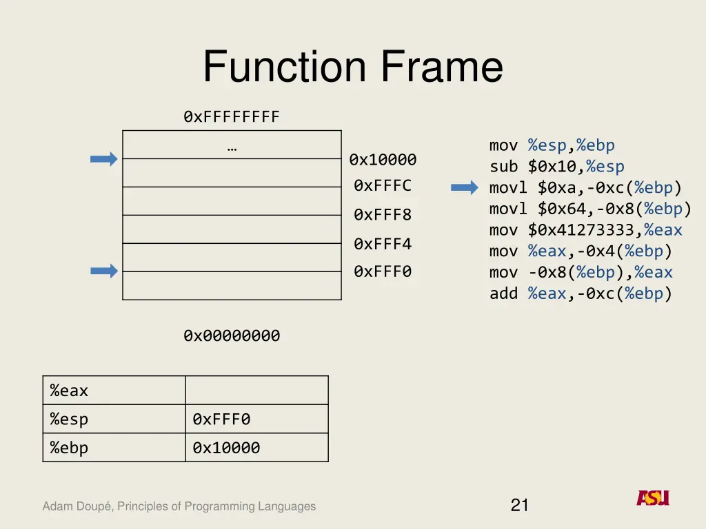 function frame 4