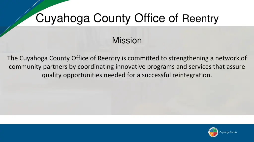 cuyahoga county office of reentry