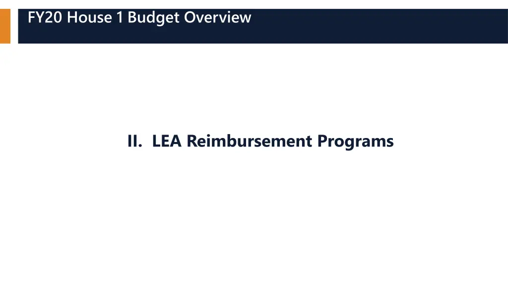 fy20 house 1 budget overview 2