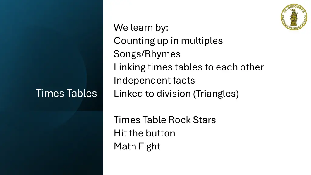 we learn by counting up in multiples songs rhymes