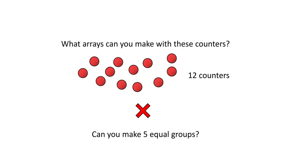 what arrays can you make with these counters 2