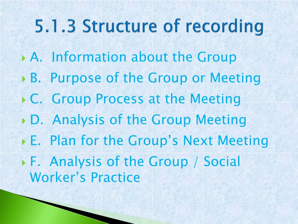a information about the group b purpose