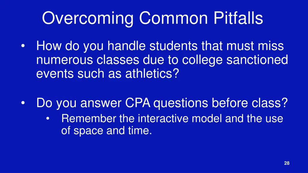 overcoming common pitfalls 3