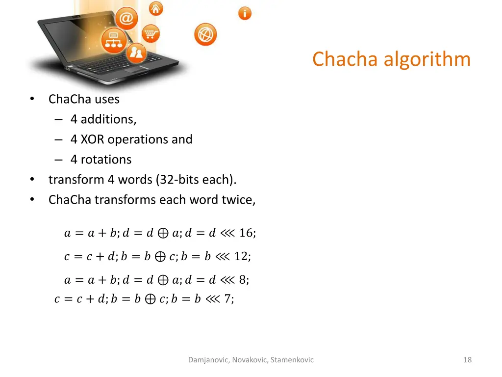 chacha algorithm 2