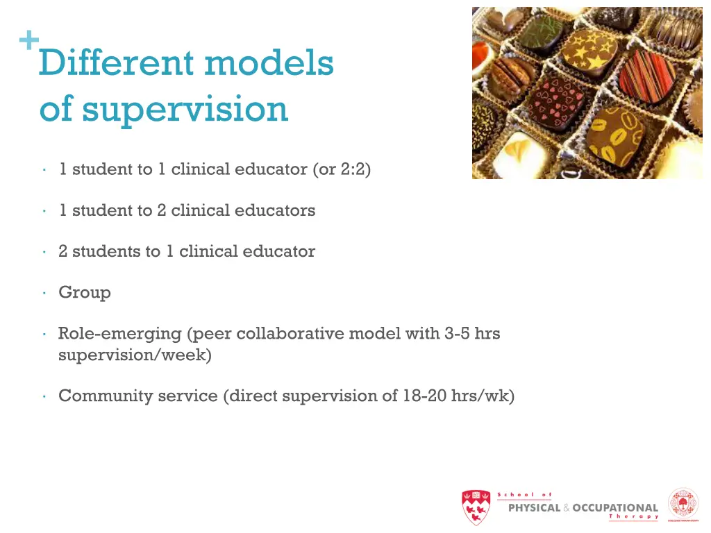different models of supervision