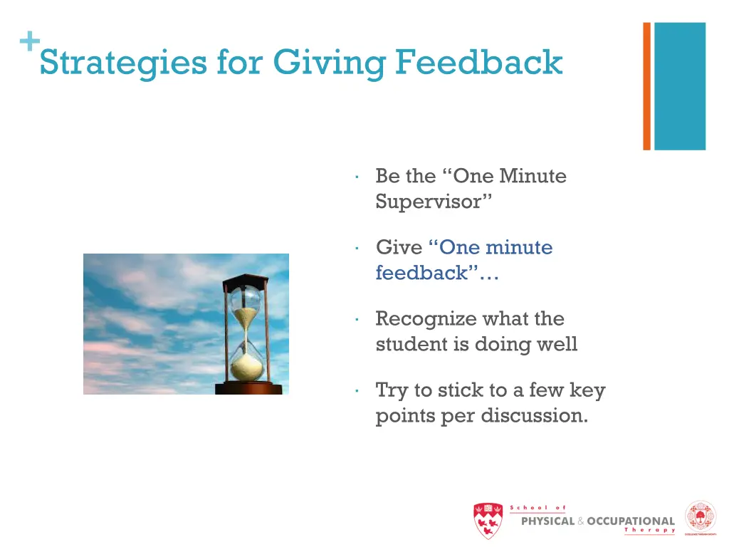 strategies for giving feedback 1