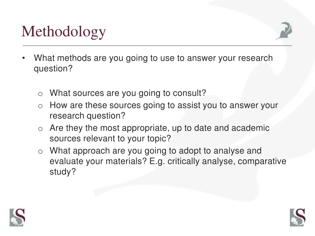 methodology