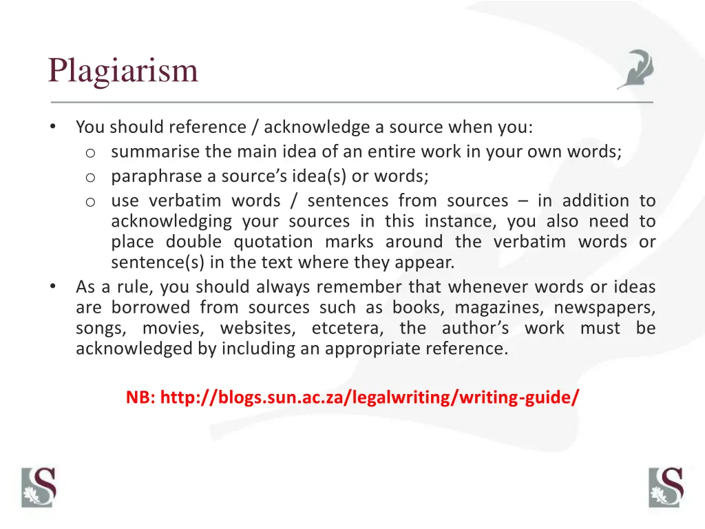 plagiarism