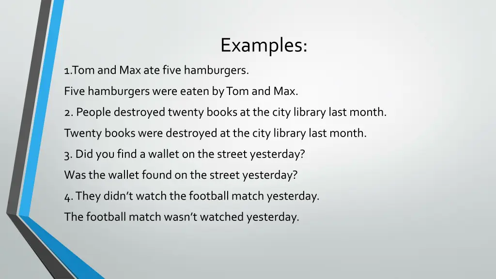 examples 1