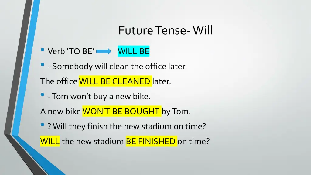 future tense will