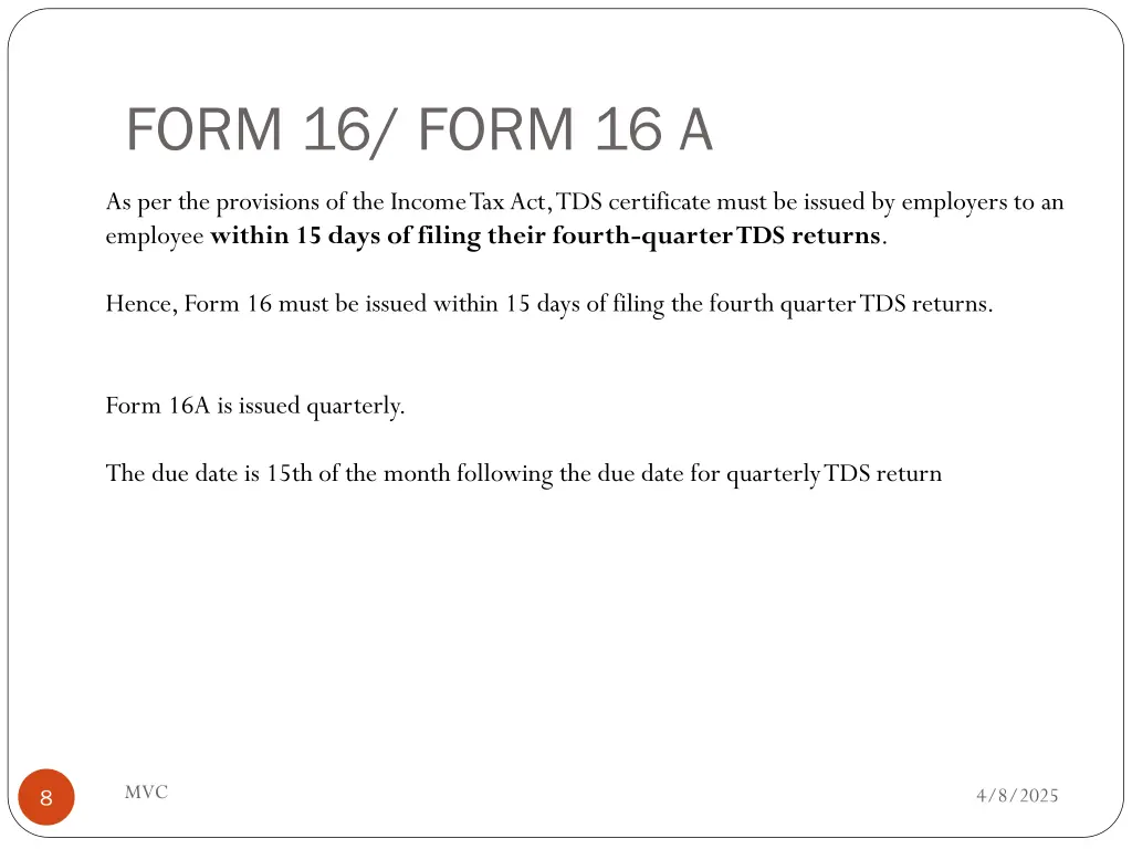 form 16 form 16 a