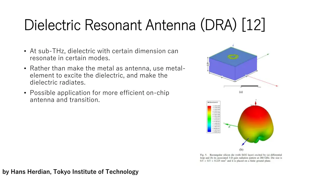 dielectric resonant antenna dra 12 dielectric