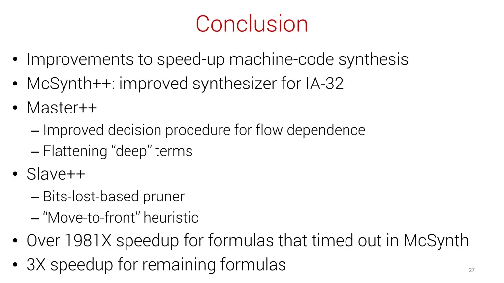 conclusion