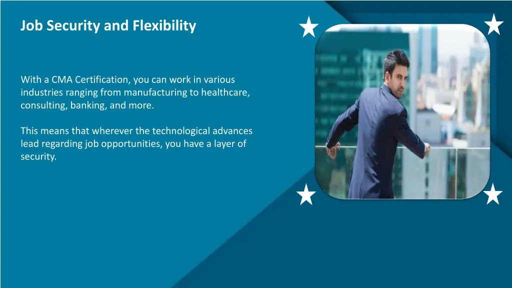 job security and flexibility