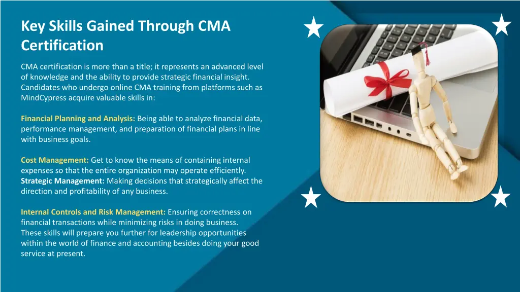 key skills gained through cma certification