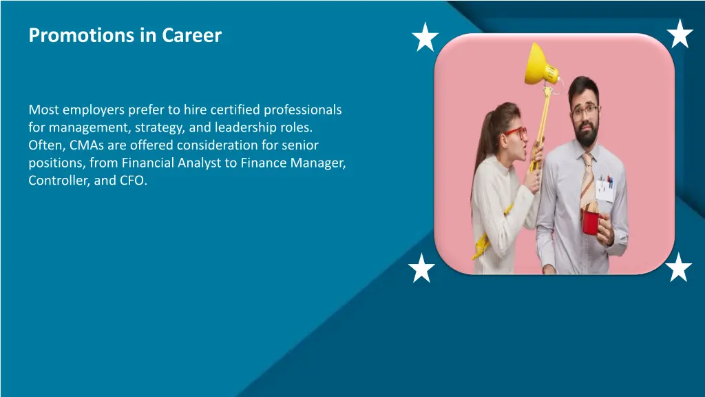 promotions in career