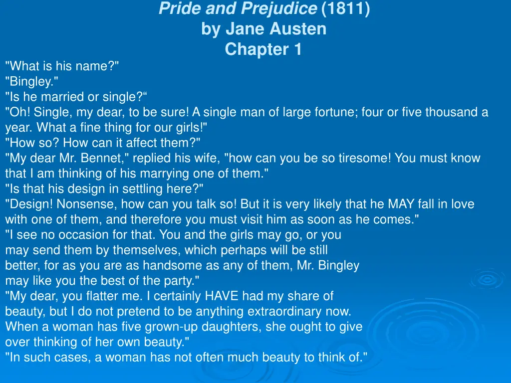 pride and prejudice 1811 by jane austen chapter 1 1