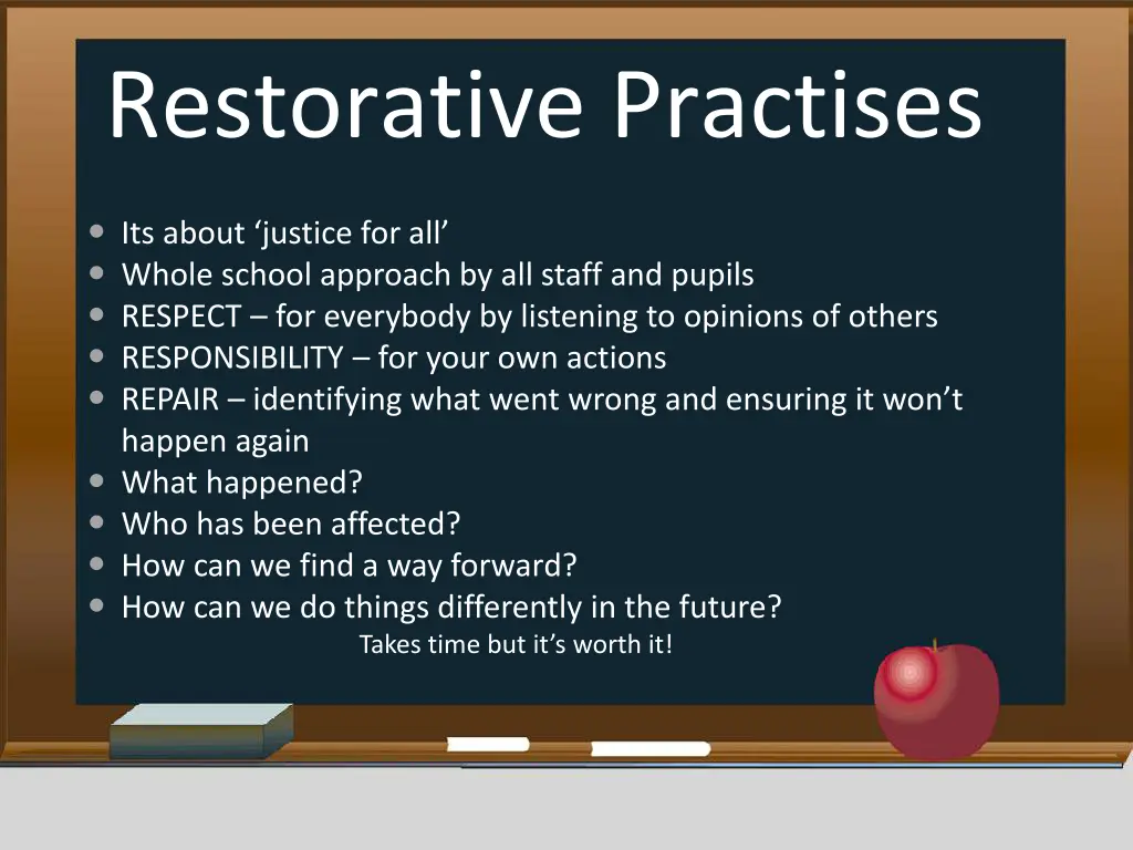 restorative practises