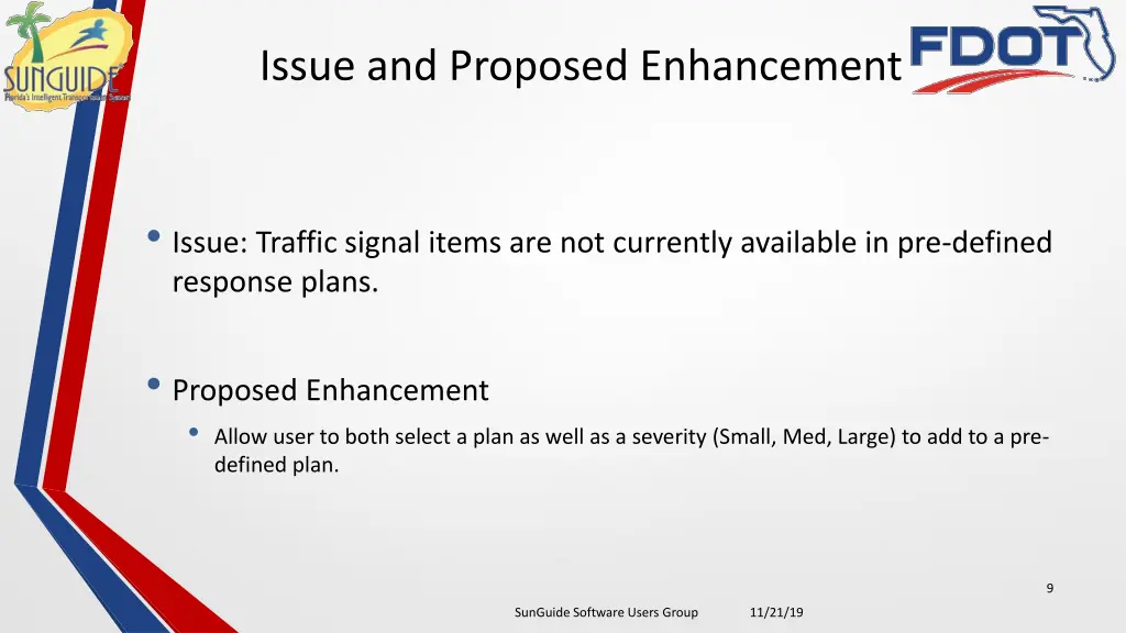issue and proposed enhancement 2