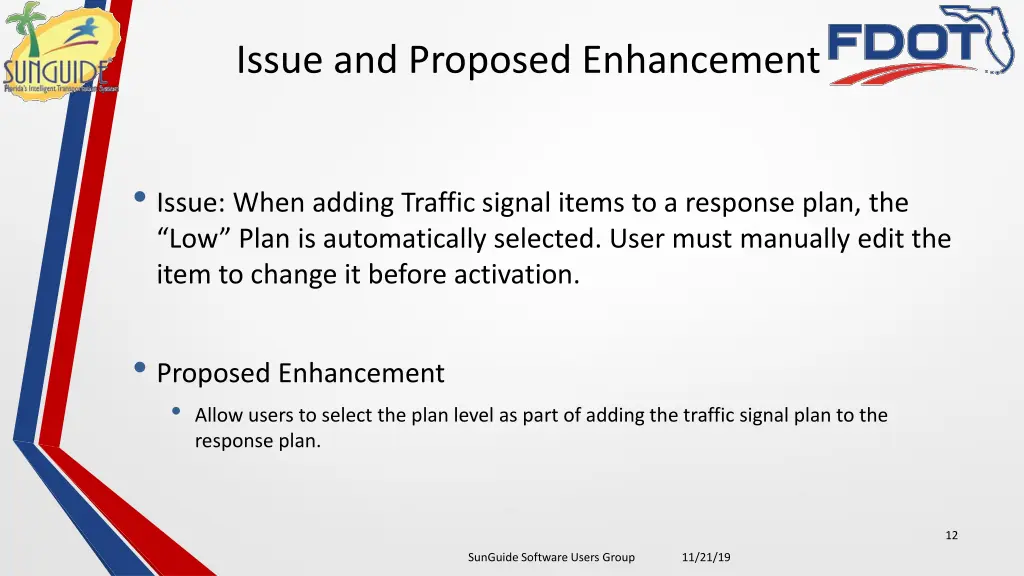 issue and proposed enhancement 3