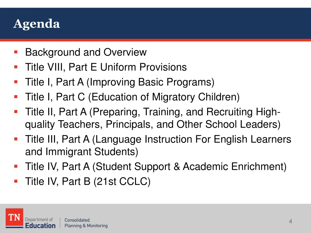 agenda 1