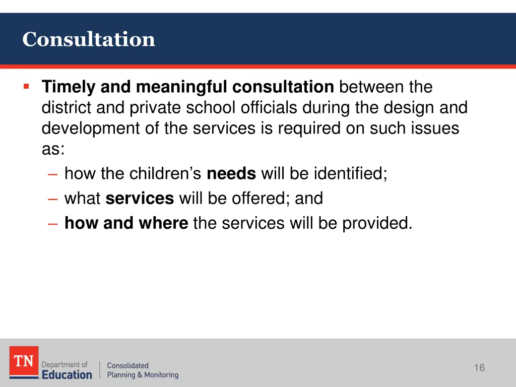 consultation