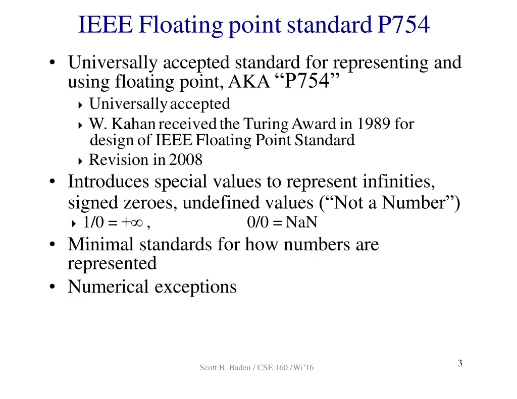 ieee floatingpointstandardp754