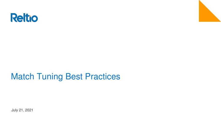 match tuning best practices