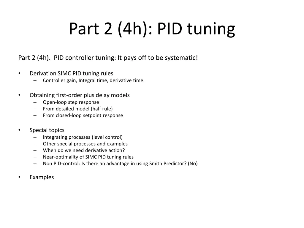 part 2 4h pid tuning