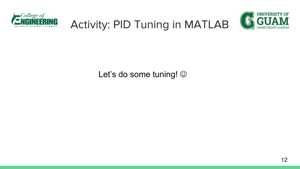 activity pid tuning in matlab
