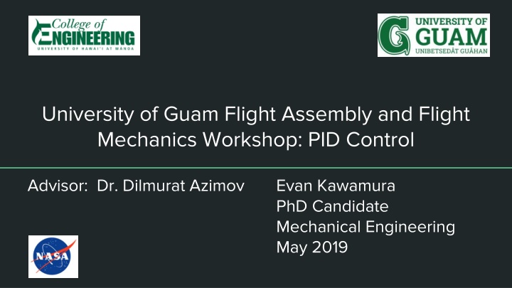 university of guam flight assembly and flight