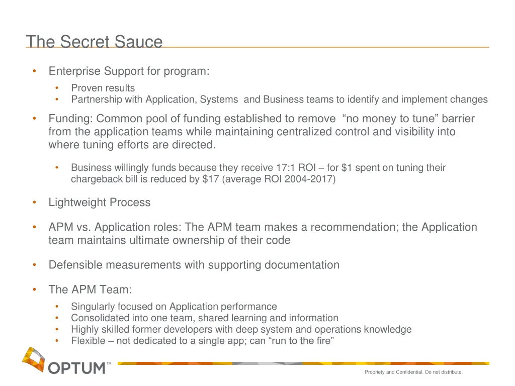 the secret sauce