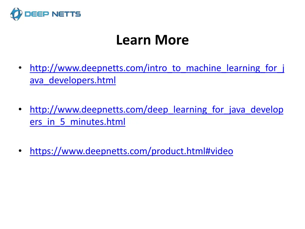 learn more