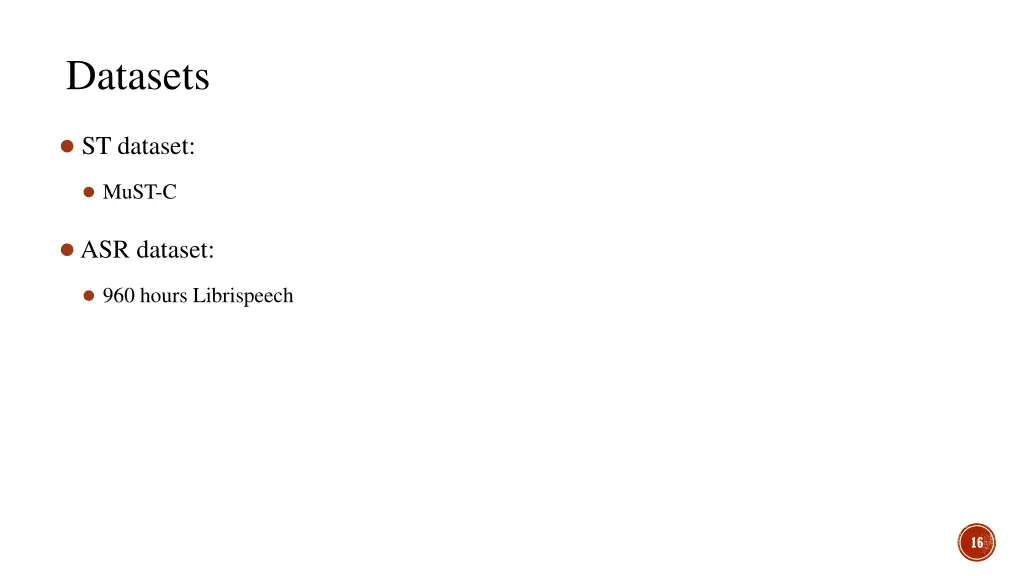 datasets