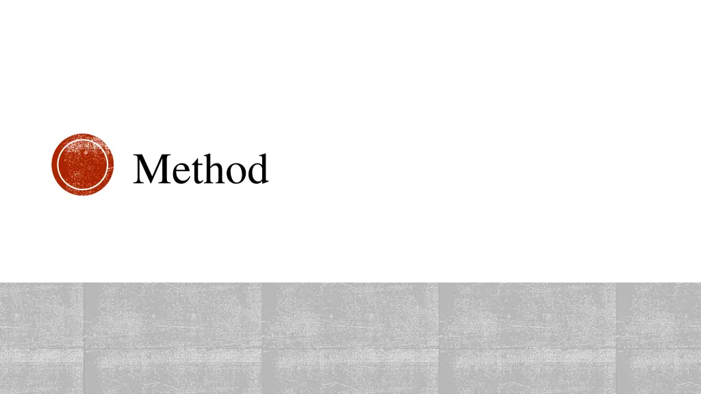 method