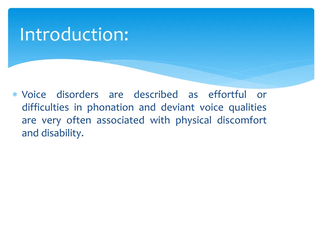 introduction
