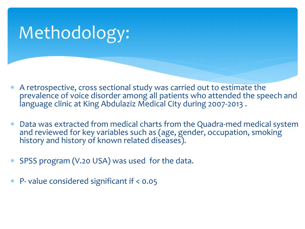 methodology