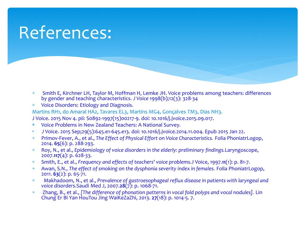 references