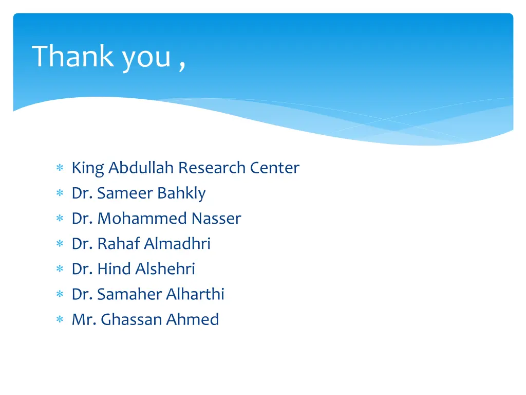 thank you