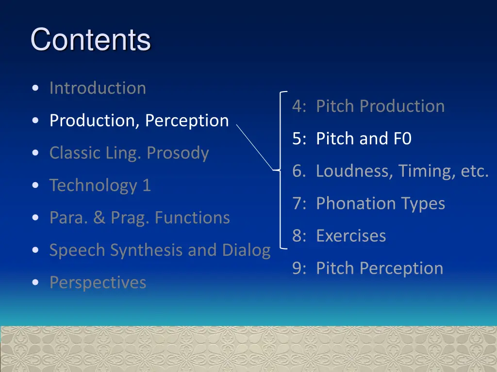 contents