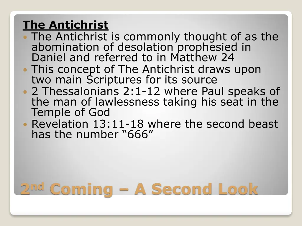 the antichrist the antichrist is commonly thought