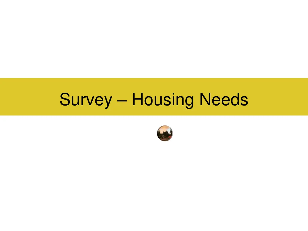 survey housing needs