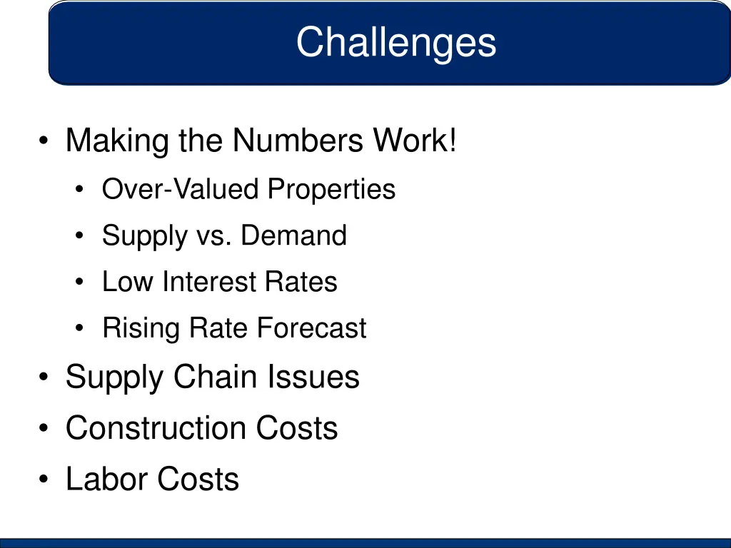 challenges
