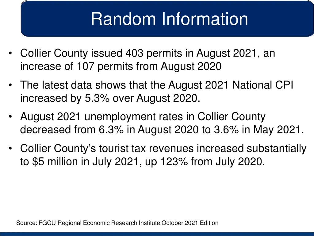 random information